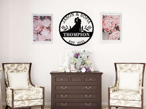 Wedding Couple Sign