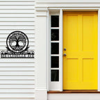 Personalized Tree of Life Address Sign