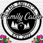 Custom Cabin Sign
