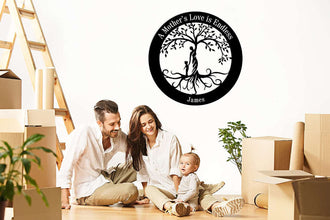 Personalized Family Tree Metal Art