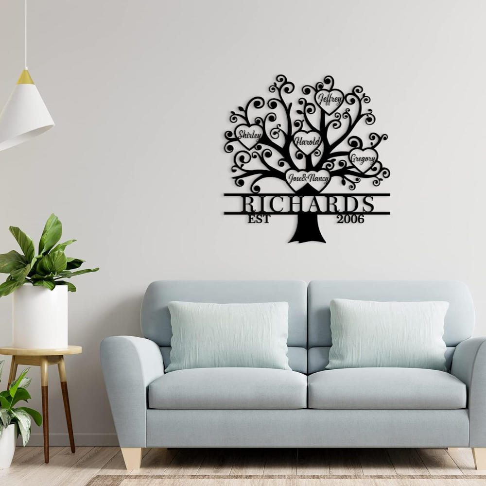 Custom Family Tree Sign Secondary image