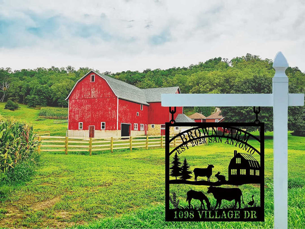 Farmhouse Sign