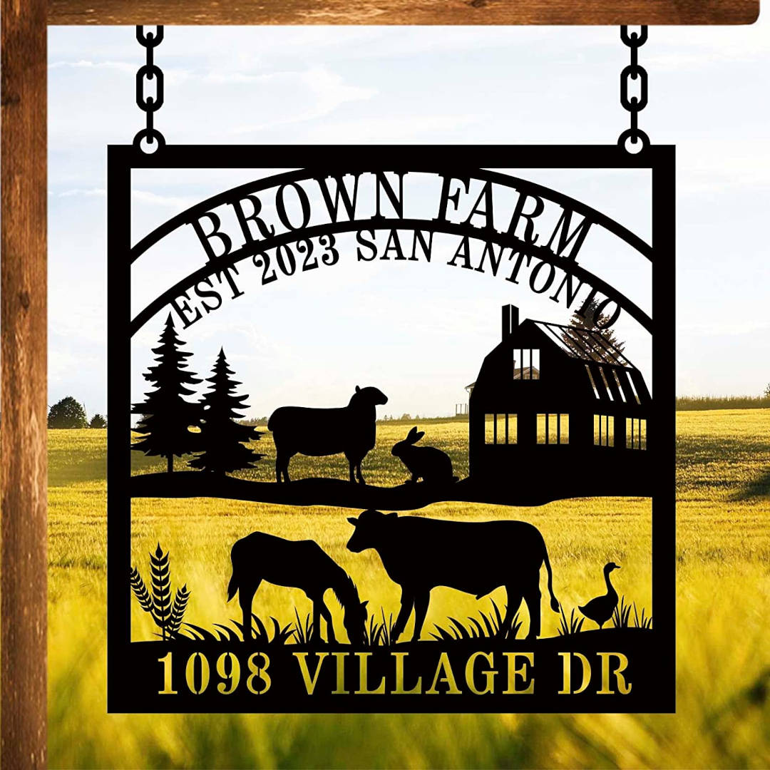 Farmhouse Sign