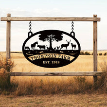 Farmhouse Custom Metal Sign