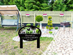 Custom Metal Garden Sign