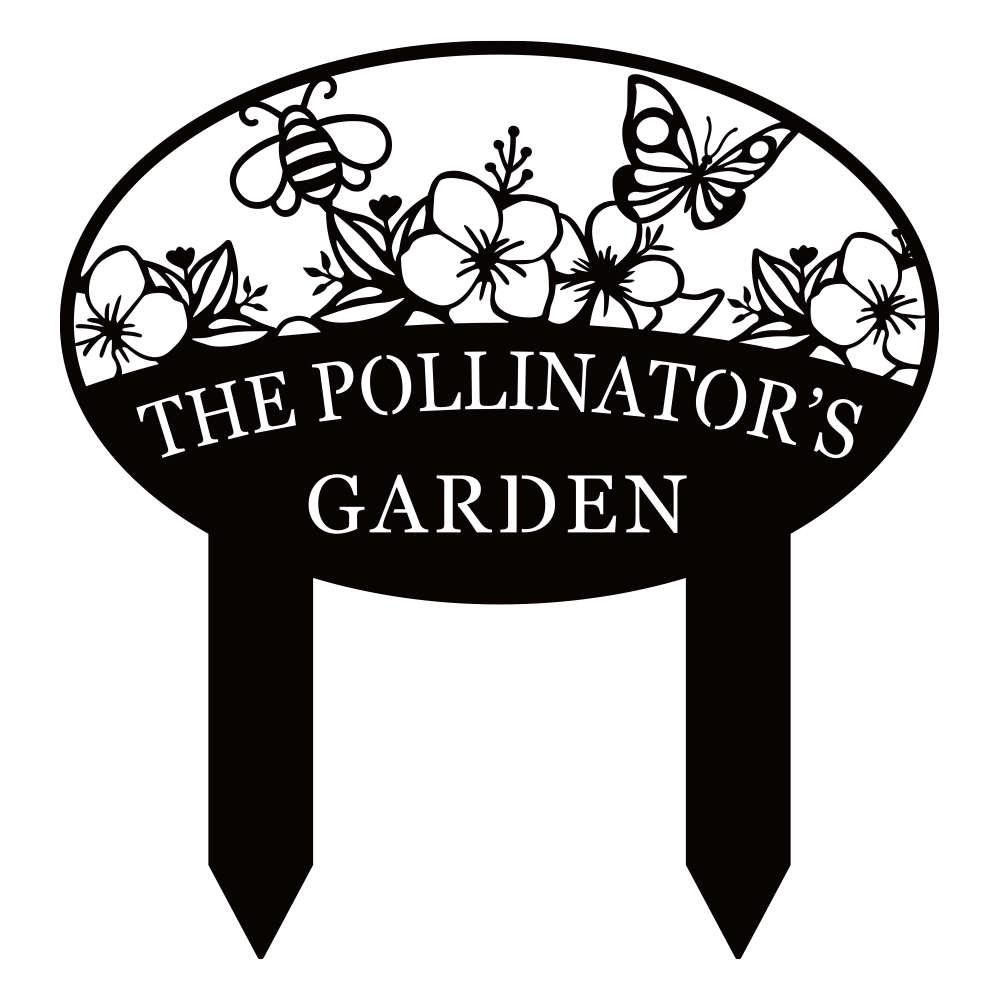 Custom Metal Garden Sign