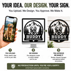 Fully Custom Metal Sign From Your Design