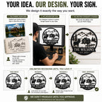Fully Custom Metal Sign From Your Design