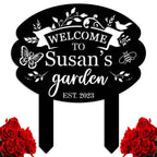 Garden Welcome Sign