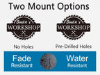 Custom Workshop Metal Sign