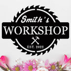 Custom Workshop Metal Sign