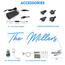 Custom heart initial neon sign with LED glow, featuring personalized letters inside a heart outline for home décor or romantic gifts