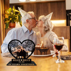 Heart-Shaped Tabletop Decoration