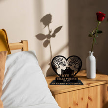 Heart-Shaped Tabletop Decoration
