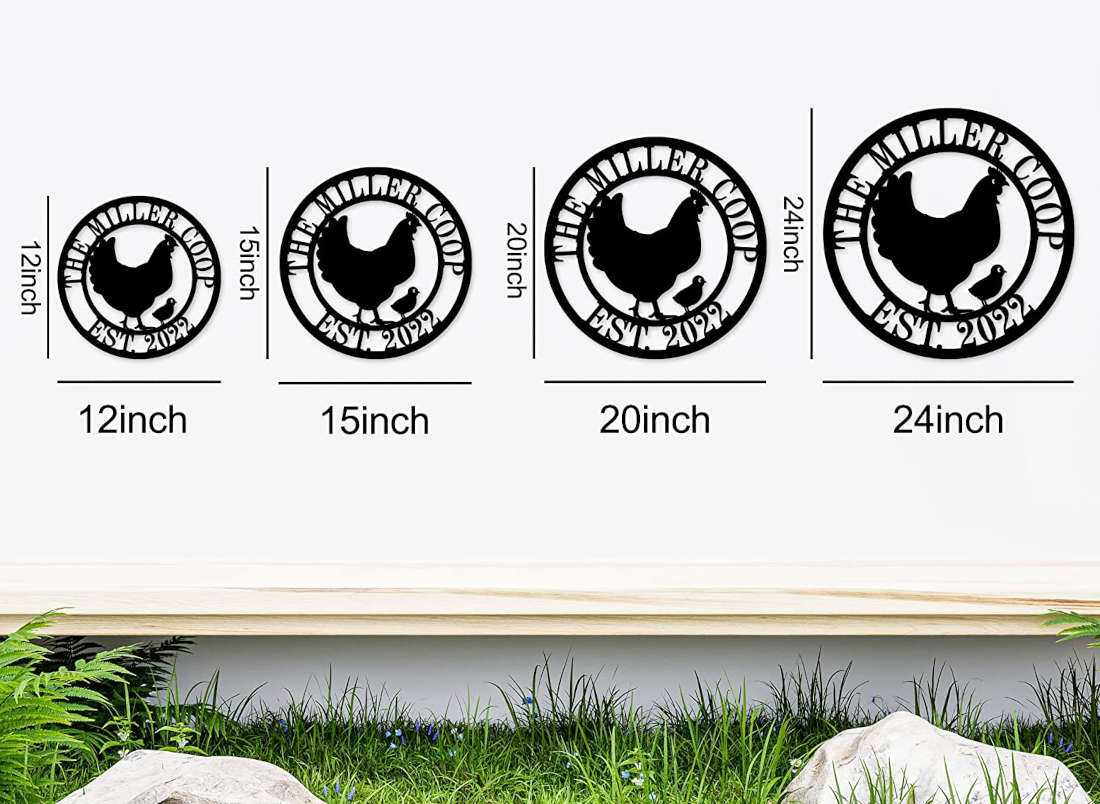 Custom Chicken Coop Sign
