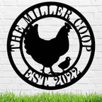 Custom Chicken Coop Sign