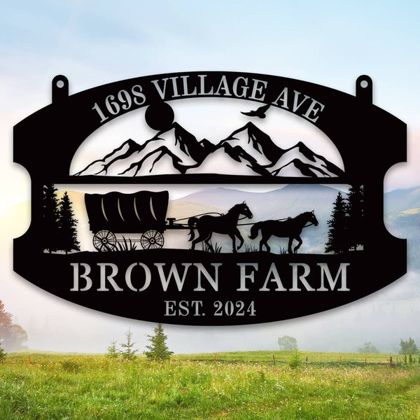 Rustic Farm Sign