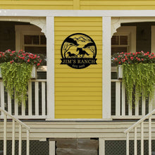 Custom Ranch Metal Sign