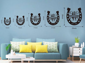 Custom Horseshoe Sign