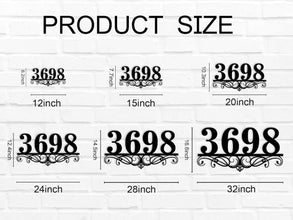 Personalized House Number Plaque