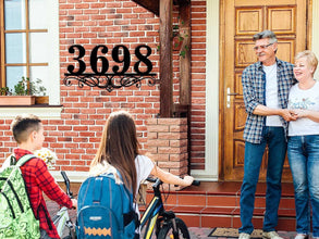 Personalized House Number Plaque