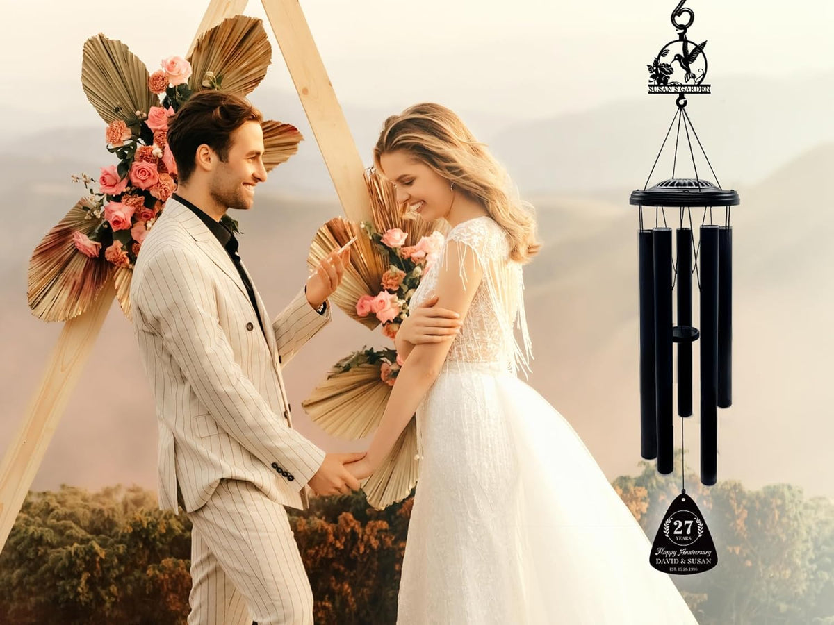 Custom Anniversary Wind Chime