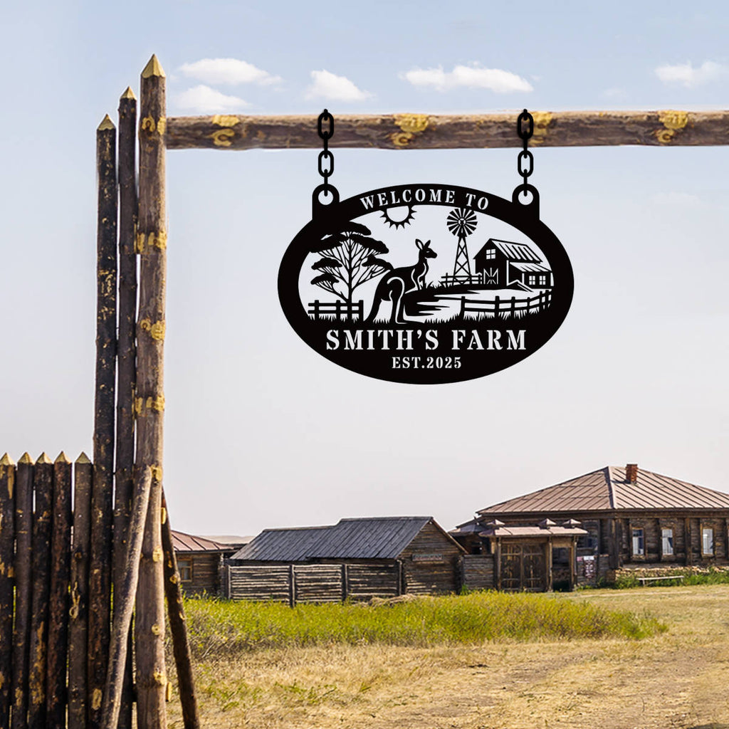 Personalised Farm Sign