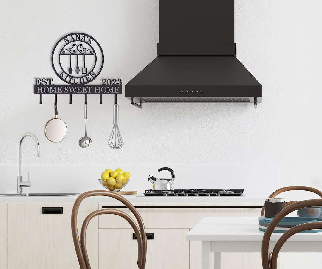 Custom Kitchen Utensil Rack