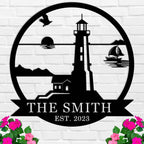 Lighthouse Name Sign