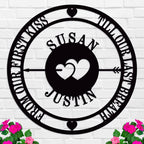 Custom Heart Metal Sign