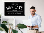 Personalized Man Cave Sign