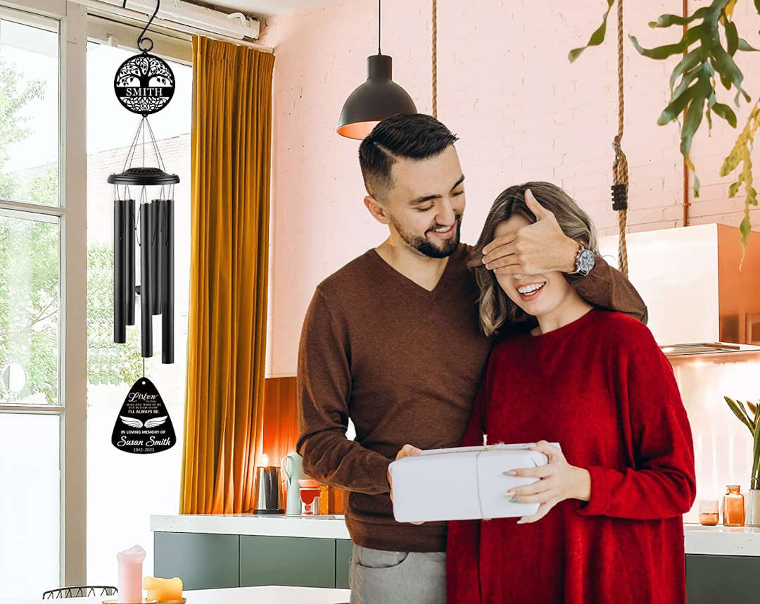 Personalized Memorial Wind Chimes