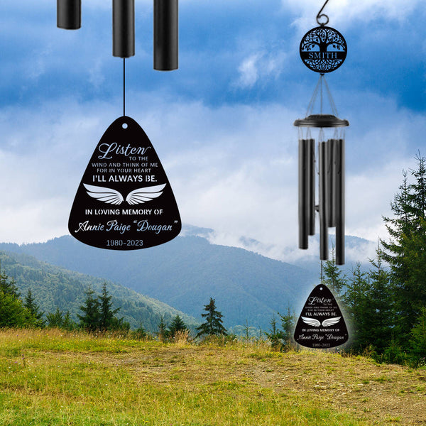 Personalized Memorial Wind Chimes