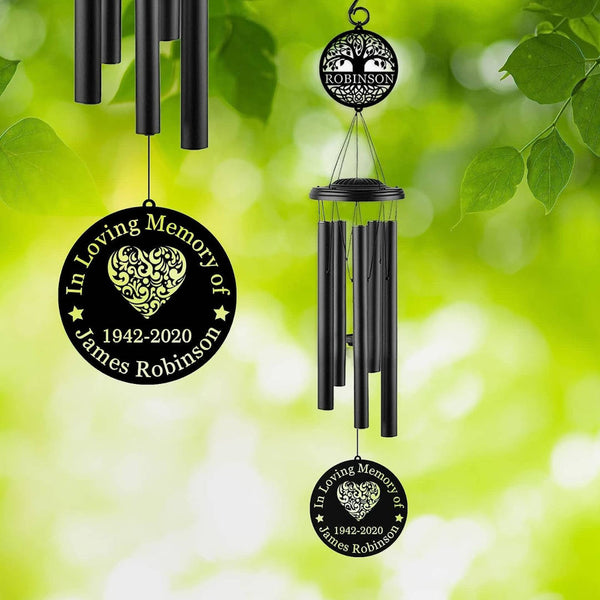 Personalized Memorial Wind Chimes