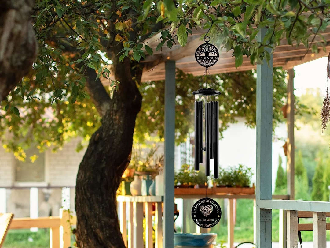Personalized Memorial Wind Chimes