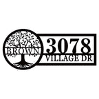 Tree Address Sign