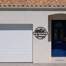 Personalized Metal Garage Sign