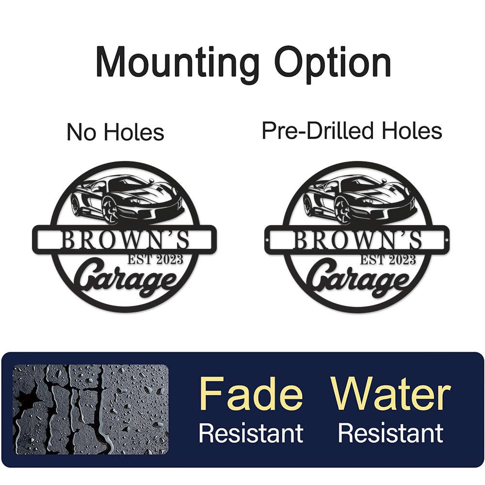 Custom Garage Sign