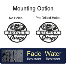 Custom Garage Sign