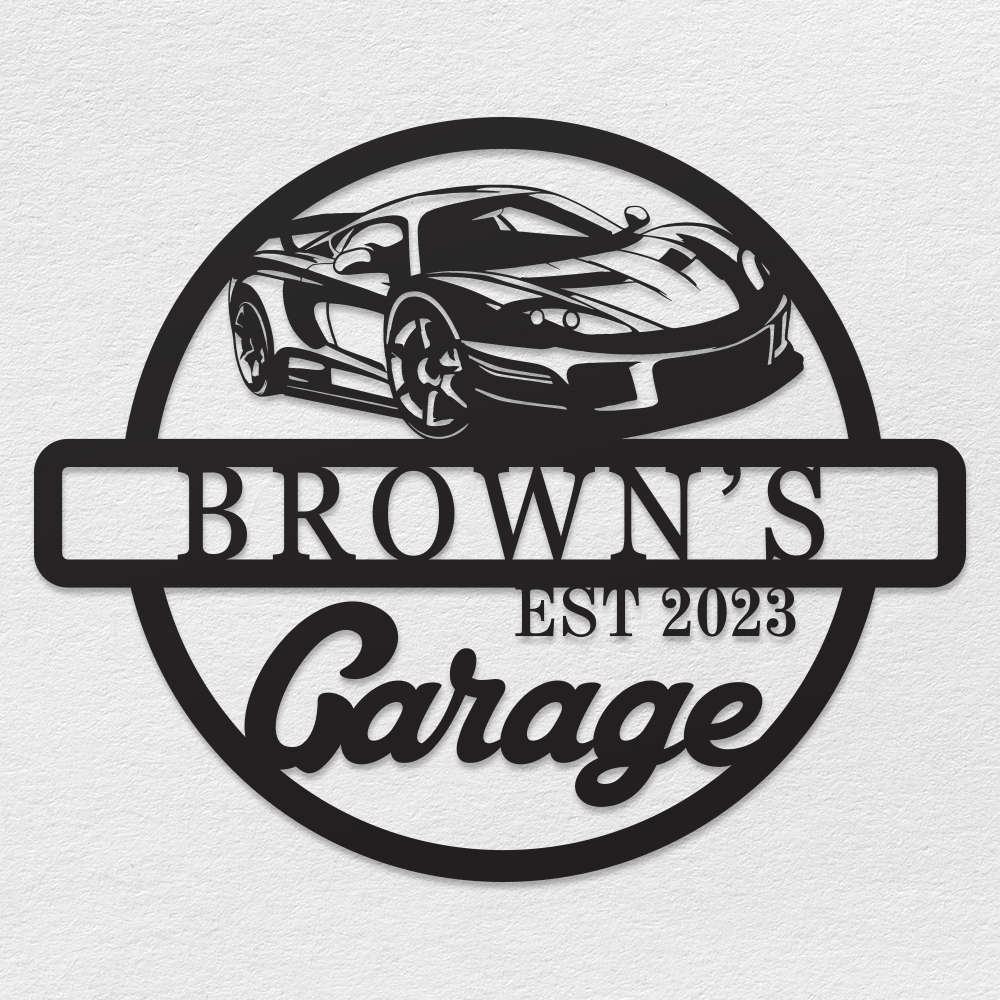 Custom Garage Sign Main image
