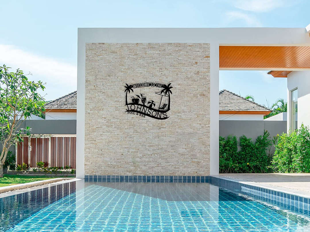 Custom Pool Bar Sign Secondary image