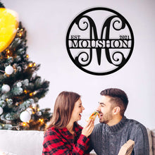 Personalized Monogram Steel Art