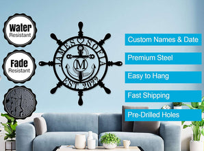 Nautical Metal Sign