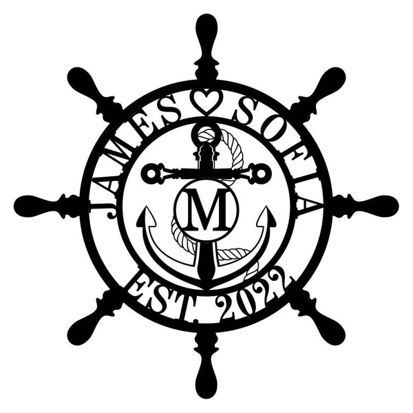Nautical Metal Sign