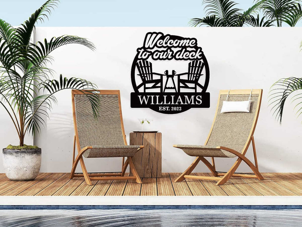 Outdoor Leisure Iron Décor