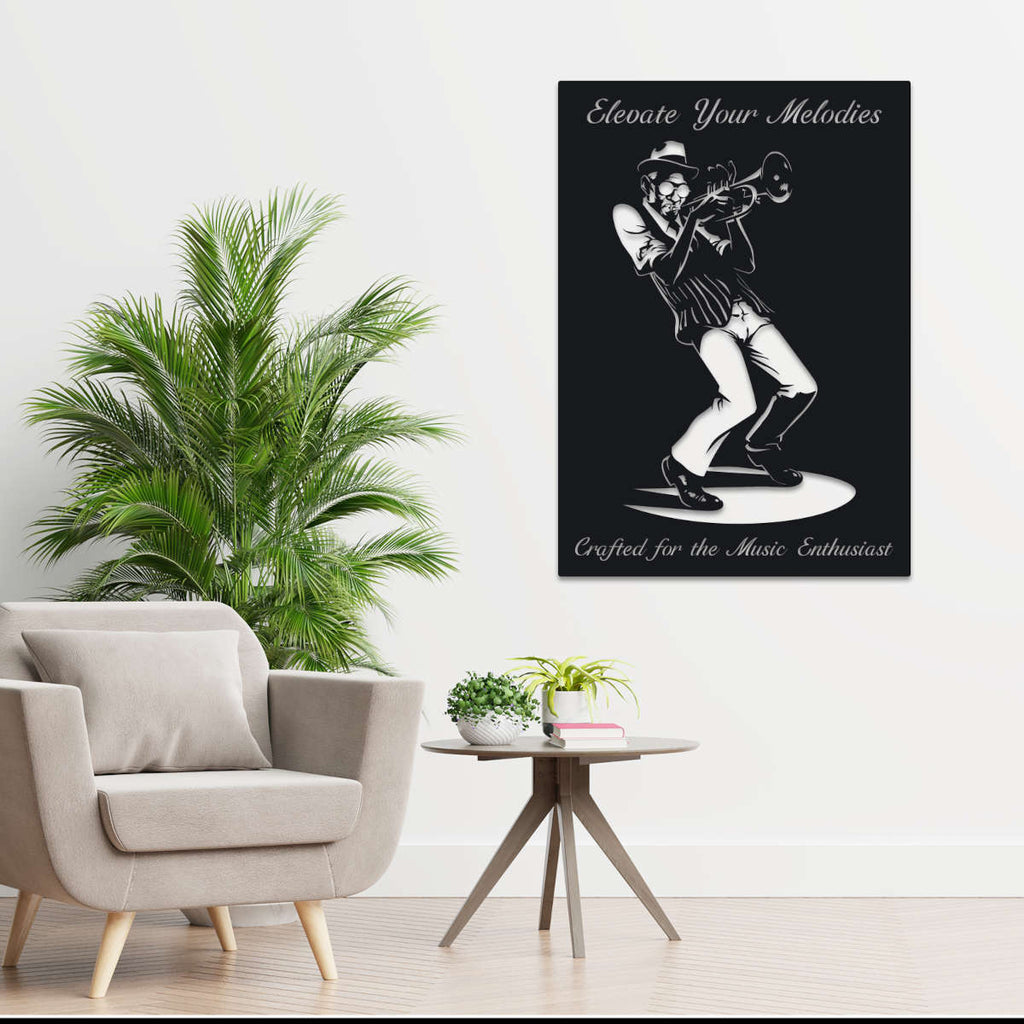 Music Metal Sign