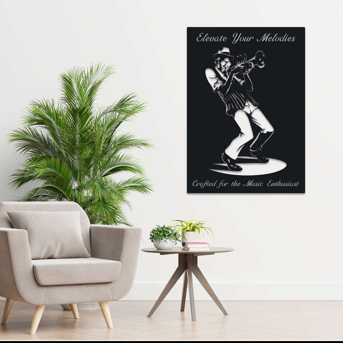 Music Metal Sign