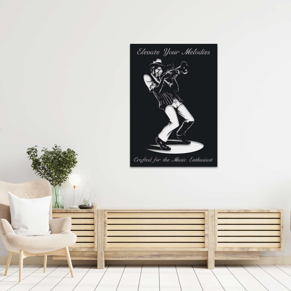 Music Metal Sign