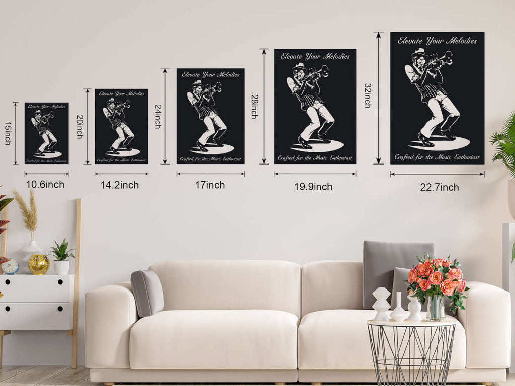 Music Metal Sign