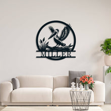 Pelican Name Sign